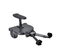 Baby Plus Stroller Wheeled Board with Removable Seat, Universal Fit Pushchair Sibling Ride-On Platform for Toddlers, Non-Slip Stand and Sit Glider Board, Supports up to 25kg