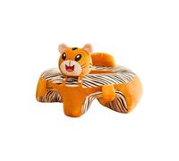 Baby Plush Cartoon Support Seat,Safe Sitting Practice Chair with Backrest & Anti-Tip Design,Sit up Chair,Toddler Baby Learn to Sit up Sofa,Washable Cover (Tiger)