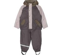Baby polar rain suit with straps Mikk-Line Marron 18 mois