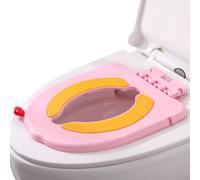Baby Potty Seat for Toilet - Folding Toddler Toilet Seat with Handles for Traveling - Waterproof Potty Training Pad for Traveling Picnic Road Trip Indoor Outdoor