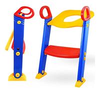 Baby Potty Training Ladder Toilet Seat Chair Step Kids Toddler