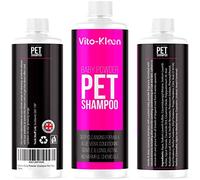 Baby Powder Dog Shampoo 1 Litre Highly Potent Talcum Scent, Aloe Vera Conditioning, PH Balanced, Concentrated 20:1, Odour Control for Smelly Dogs, Sensitive Skin & Puppy Friendly UK Made by Vito-Kleen