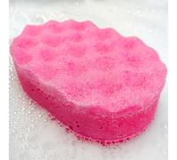 Baby Powder Exfoliating Soap Sponge - 250g - Moisturising Shea Butter - Calm & Relaxing Scent - Vegan Friendly - Puddle of Wax - Made in the UK
