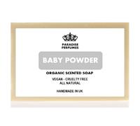 Baby Powder | Luxury Organic Scented Solid Soap | 50g | Cruelty-Free | Alcohol-Free | PPG | Handmade In UK | ECO Friendly