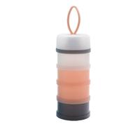 Baby Powder Milk Dispenser Portable, Stackable Formula Dispenser Container, 4 Layers Cereal/Food/Fruit/Snack Storage Container for Travel Outdoor Activities
