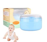 Baby Powder Puff and Storage Container, Powder for Baby Powder, Powder Applicator Holder with Case for Travel, Bedroom, Home, Caregivers, New Parents, Day Carers, Children's Room