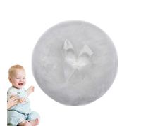 Baby Powder Puff - Round Face Powder Puff with Bow | Ultra Soft Round Face Body Powder Puff with Bowknot Round Baby Powder Puff with Prickly Heat Body Powder Applicator for Babies