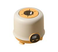 Baby Powder Shaker, Low-Noise Bottle Electric Mixer, Automatic Bottle Shaker, 360-Degree Bidirectional Charging, LED Display, 6.02x5.71x5.71in Ideal for Smoothie, 2 Colors