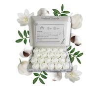 Baby Powder Wax Melts| Strong Scented| 20 Pack| Luxury Gift Set Wax Melts| Over 96 Hrs Burn Time Per Box| Pet Friendly| Eco Friendly| Hand Poured in Staffordshire, UK (Baby Powder)
