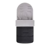 Baby Pram Footmuffs, Footmuff for Pushchair Universal - Cosy Toes, Waterproof and Windproof Pram Liner Footmuff, Soft & Comfortable Warm Grey Thick Cotton Pad Toddler Foot Muff Fit All Stroller
