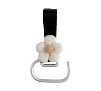 Baby Pram Hooks Hanging Clip for Hanging Diaper Bag Purse 360 Degree Rotating Multifunction Flower Pushchair Holder