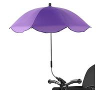 Baby Pram Parasol with Adjustable Clamp, UV Rain Protection Toddler Stroller Parasol, Stroller Sun Shade Umbrella, for Strollers, Pushchair, and Beach Chair