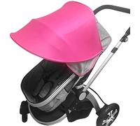 Baby Pram Stroller Sun Shade Cover Pushchair Canopy Cover Sun Shade Baby Stroller Awning Universal Buggy Sun Cover Stroller Car Seat Sun Shade Hood Adjustable Stroller UV Protection Cover