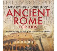 Baby Professor Ancient Rome for Kids - Early History, Science, Architecture, Art in Orange Baby Professor Orange
