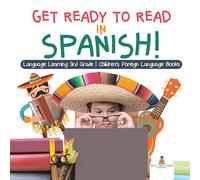 Baby Professor Get Ready to Read in Spanish Language Learning 3rd Grade Baby Professor Multicolor