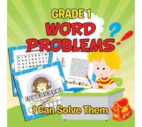 Baby Professor Grade 1 Word Problems: I Can Solve Them (Word By Word) Paperback Book Baby Professor Multicolor