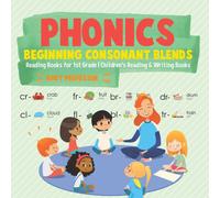 Baby Professor Phonics Beginning Consonant Blends : Reading Books for 1st Grade in Orange Baby Professor Orange