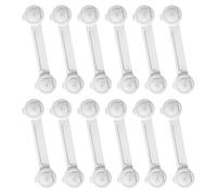 Baby Proofing Cabinets - Baby Drawer Safety Lock, No Drilling Protection Latch | Door Clamping Protection Buckle, Button Unlock Design Door Latch for Cabinet, Drawer, Door, Refrigerator, Shoe Cabinet