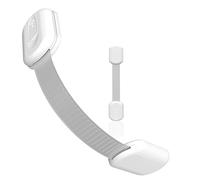 Baby Proofing Child Safety Locks (2 Pack) by Skyla Homes - The Safest, Quickest and Easiest 3M Adhesive Cabinet Latches, No Screws & Magnets, Multi-Purpose for Furniture, Kitchen, Ovens, Toilet Seats