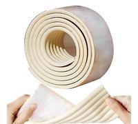 Baby Proofing Corner Guards with Adhesive 78.7x3 Inch Bunk Bed Ladder Pad Cut-Free Soft Foam Fireplace Baby Proofing No Residue for Furniture Sharp Edge Corner Crib Guard Baby Proofing White