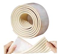 Baby Proofing Corner Guards with Adhesive 78.7x3 Inch Bunk Bed Ladder Pads Cut-Free Soft Foam Fireplace Baby Proofing No Residue for Furniture Sharp Edge Corner Crib Guard Baby Proofing White