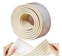 Baby Proofing Corner Guards with Adhesive Bunk Bed Ladder Pads Cut-Free Soft Foam Fireplace Baby Proofing No Residue for Furniture Sharp Edge Corner Crib Guard White, Bunk Bed Ladder Pads