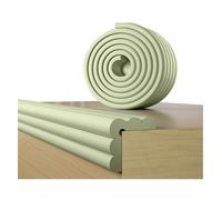 Baby Proofing Edge Corner Protector, 2M/78.7inch Edge Guards Padding with 3M Adhesive, Extra-Wide Soft Rubber Foam Padding, Furniture,Sharp Edge Safety Corner Edge Bumper(Matcha Green)