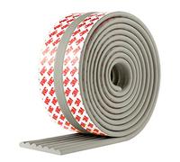 Baby Proofing Edge Corner Protector, Dovesail 16.4 ft Edge Guards Padding with 3M Adhesive, Extra-Wide Soft Rubber Foam Padding, Furniture,Sharp Edge Safety Corner Edge Bumper Guard-Gray