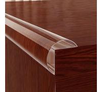 Baby Proofing Edge Protector Silicone | 100% Silicone Thickened HD Clear Pre-Glued Edge Cover | Sharp Edges Baby Protection for Tables, Chairs, Cabinets, Furniture & Fireplaces（2cm x 1M）