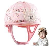 Baby Protective Helmet Breathable Cotton Anti-Fall Safety Helmet Adjustable Anti-Collision Hat for Baby Infant Head Protection for Baby Safety Crawling and Walking