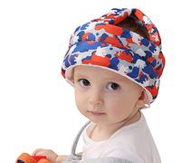 Baby Protective Helmet Toddler Head Protector Kids Soft Safety Headguard Children Anti-Fall Harnesses Cap with Adjustable Chin Strap for Age 6 Months - 8 Years Old Learning to Crawl, Walk, Run & Play