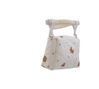 Baby Pushchair Neck Cushion Pillow Washable Prams Baby Strollers Organizers Bag Outdoor Activity Essential Cute Bear Design Strollers Pillow