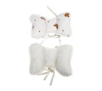 Baby Pushchair Neck Cushion Pillow Washable Prams Baby Strollers Organizers Bag Outdoor Activity Essential Cute Bear Design Strollers Pillow