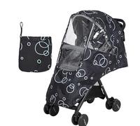 Baby Pushchair Raincover Universal Stroller Weather Shield Windproof Waterproof Pram Rain Cover Baby Travel Weather Shield Harmless Buggy Rain Shield Dustproof Rain Cover Oxford Raincover