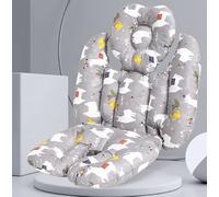 Baby Pushchair Seat Liners Baby Stroller Cushion Pram Liner Universal Stroller Cushion Seat Pad Soft Thicken Stroller Soft Cotton Insert with Mattress Stroller Seat Liner with Head and Body Support