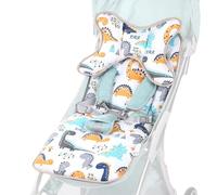 Baby Pushchair Seat Liners - Cotton Stroller Seat Cushion | 31.5 * 13.78 Inches Universal Baby Stroller Liner Pad Universal Soft Stroler Cushion Pad Kids Car Insert Car Accessories
