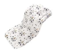 Baby Pushchair Seat Liners, Pram Liner Summer Cooling 100% Cotton Baby Stroller Liner Pad Seat Cover Padded Universal Seat Cushion Pad Stroller (Panda, 30.71" x 12.99")