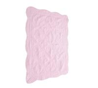 Baby Quilt - Embossed Cotton Nursery Wrap,Foldable Soft Stroller Mat, Portable Breathable Nursery Quilt for Outdoor Home Daycare Center Travel