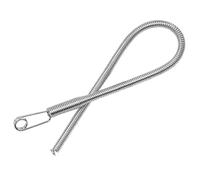 Baby Quilting Kits Bendable Rope Threading Tool Household Functional Spring Eye Piercing Clothes Elastic Elastic Auxiliary Rope Piercing Device Weave and Thread Set Hair (Silver, 22. 8cm)
