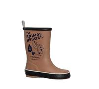 Baby rain boots Rouchette Animal Heroes Marron 28