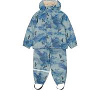 Baby rain gear Mikk-Line Aop Teddy Bleu 1 an