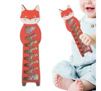 Baby Rain Stick - Developmental Shaker Animal Design, Musical Sound Instrument, Engaging Play with Colorful Beads, Educational Toy for Sensory Learning, Rhythm Practice, and Early Development