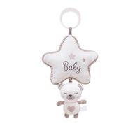 Baby Rattle for Stroller | Musical Rattle Baby Hangable Bunny | Cute Lullaby Bunny Doll Sensory Companion for Early Learning Bassinet Cribs Pram Car Seat Pushchair