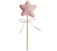 Baby Rattle Toy Wooden Star Wood Magical Wand Wood Toy Accessories Kids Girls'