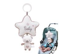 Baby Ratton for Stroller | Baby Stroller Musical Toy Hangable, Song Crib, Crafted with Touch Weave Art, to Provide Safety Against Child's Skin