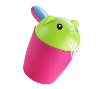 Baby Rinse Cup, Baby Rinse Cup for Bathroom, Shampoo Rinse Cup with Ergonomic Handle, Cute Waterfall Bath Rinser | Shampoo Scoops, Sprinkler, Bath Water, Baby Bath Cup for and Girls