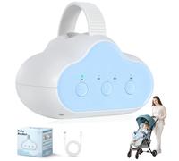 Baby Rocker 2025 Design Rocker Origin Rechargeable Sleeping Aid for Babies, 3 Intensity Levels E Timer 30-60-90 Minutes, Fits All Strollers