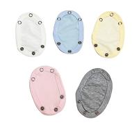 Baby Romper Extender Utility Jumpsuit Length Extension Diaper Reusable Friendly Jumpsuit Soft Extender 5Pcs/Set Infant Jumpsuits for Boys Girl