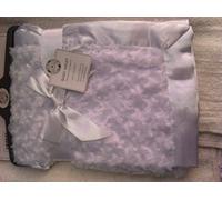 Baby Rosebud Wrap Blanket 75 x 100cm (White)
