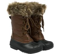 Baby rubber winter boots with faux fur Mikk-Line Marron 25